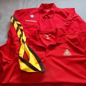 Scouts Canada shirts and neckerchief